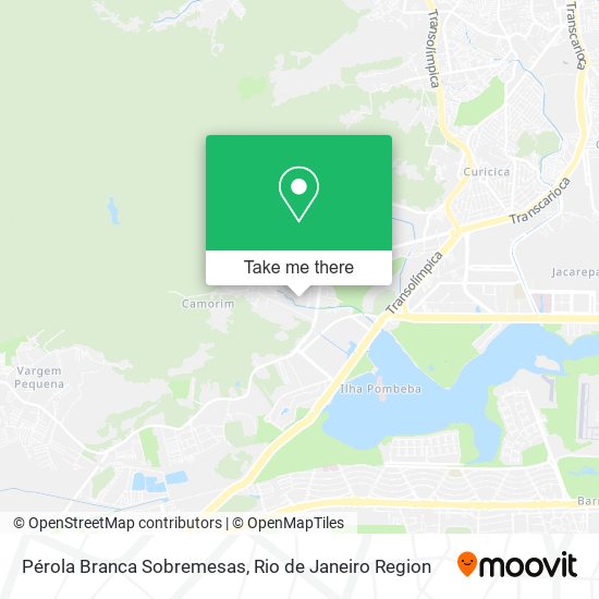 Pérola Branca Sobremesas map