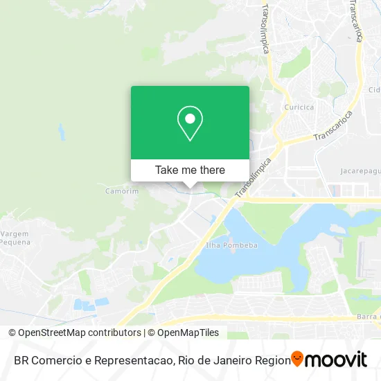 BR Comercio e Representacao map