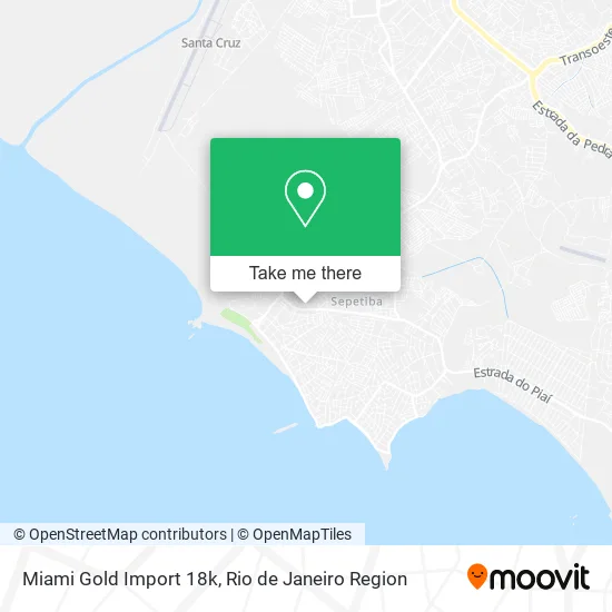 Miami Gold Import 18k map