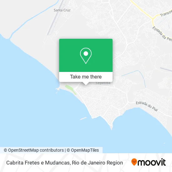 Cabrita Fretes e Mudancas map