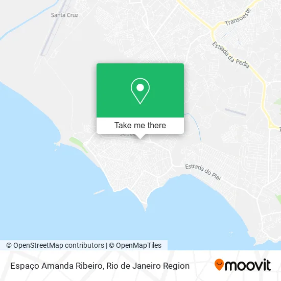 Espaço Amanda Ribeiro map