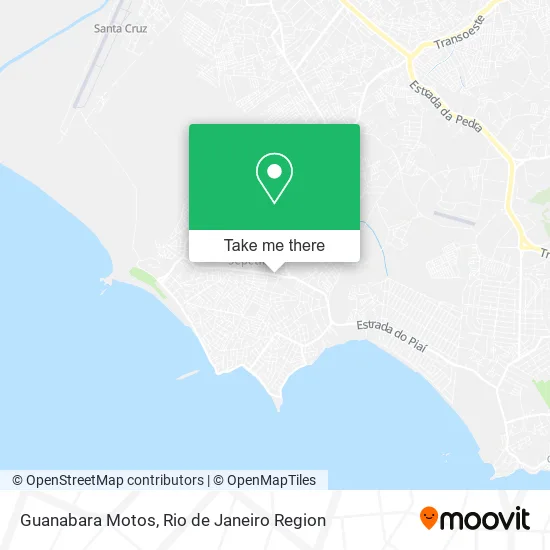 Guanabara Motos map