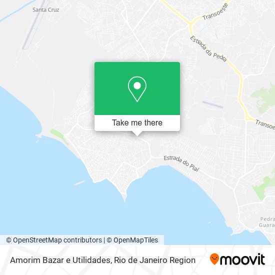 Amorim Bazar e Utilidades map