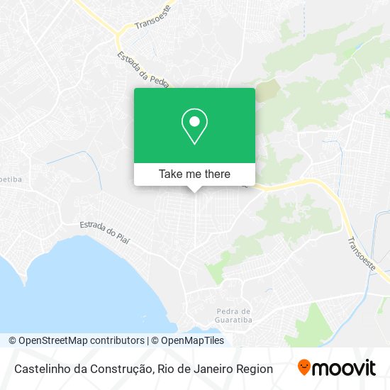 Castelinho da Construção map