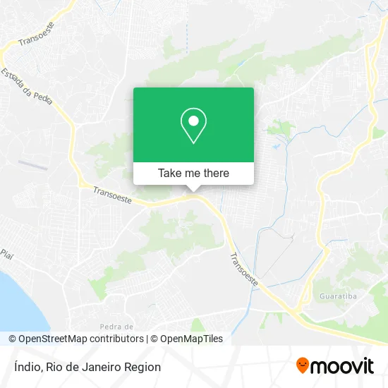 Índio map