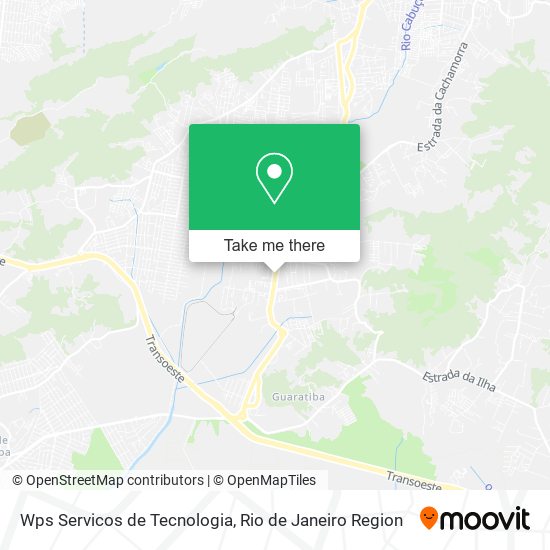 Wps Servicos de Tecnologia map