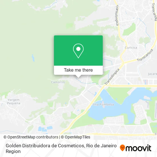 Golden Distribuidora de Cosmeticos map