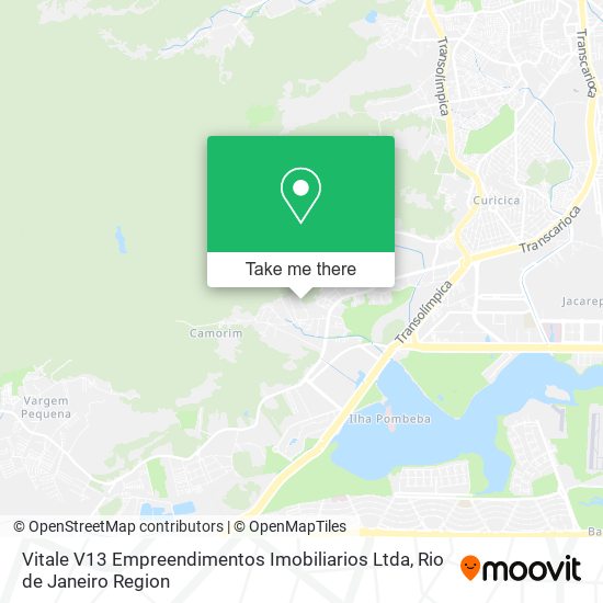 Vitale V13 Empreendimentos Imobiliarios Ltda map