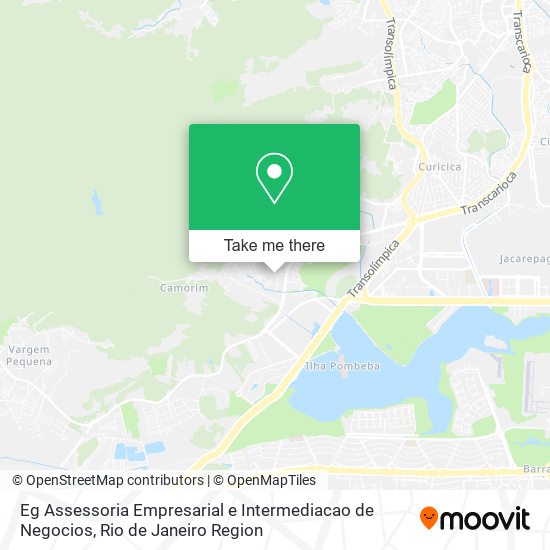 Eg Assessoria Empresarial e Intermediacao de Negocios map
