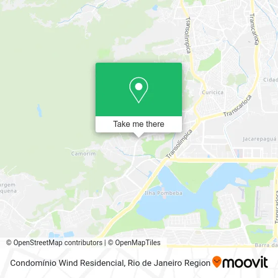 Condomínio Wind Residencial map