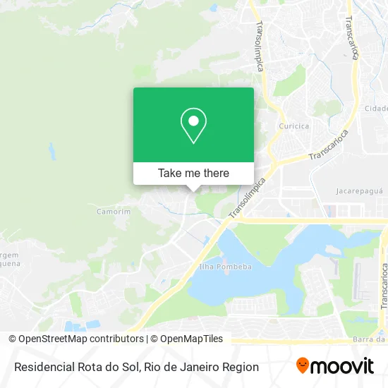 Residencial Rota do Sol map