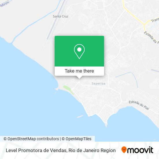 Level Promotora de Vendas map