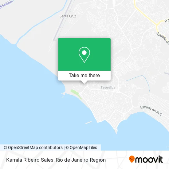 Kamila Ribeiro Sales map