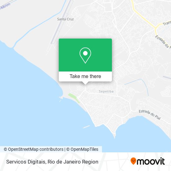 Servicos Digitais map