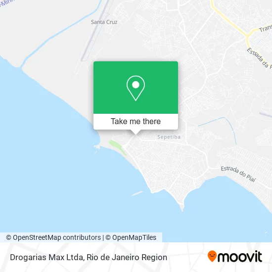 Drogarias Max Ltda map