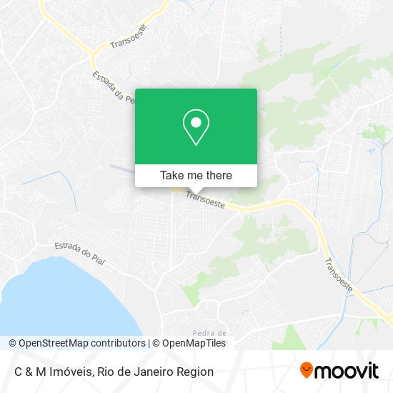 C & M Imóveis map