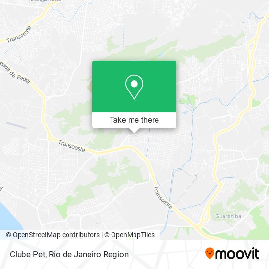 Clube Pet map