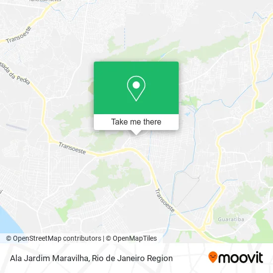 Ala Jardim Maravilha map