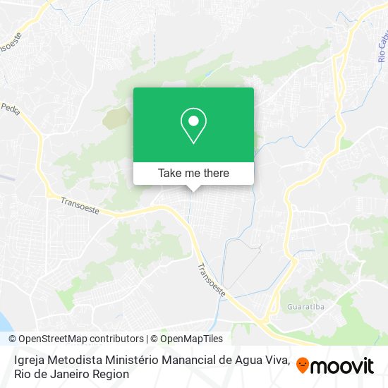 Igreja Metodista Ministério Manancial de Agua Viva map