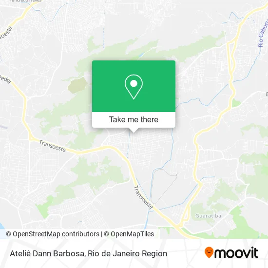 Ateliê Dann Barbosa map