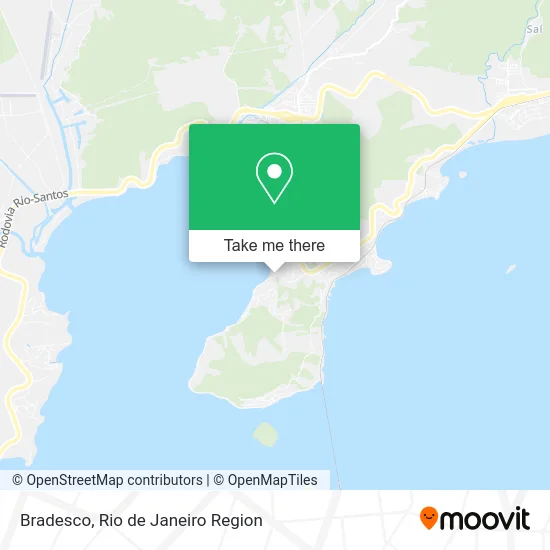 Bradesco map