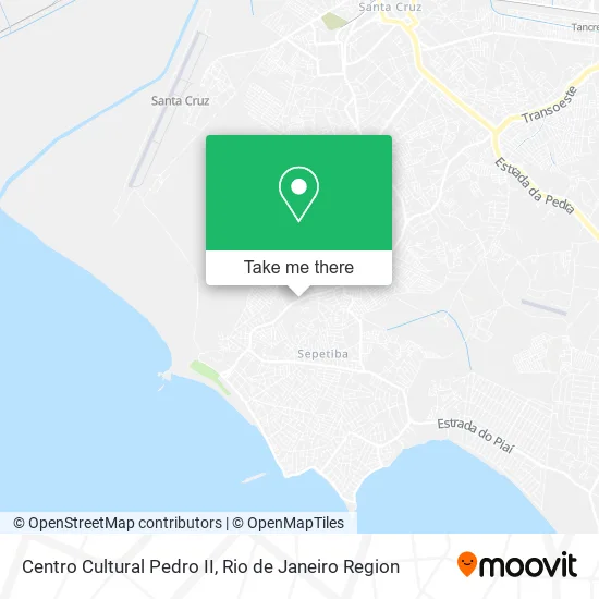 Centro Cultural Pedro II map