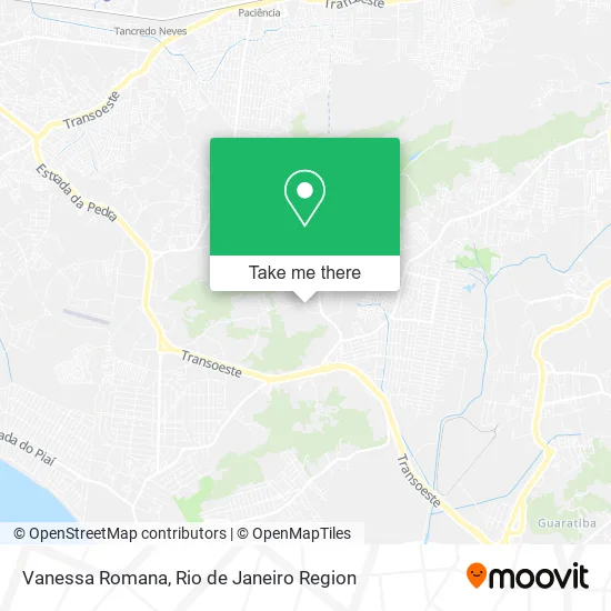 Vanessa Romana map