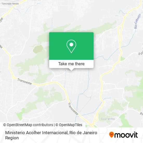 Ministerio Acolher Internacional map