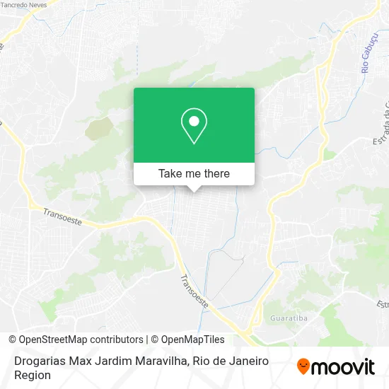 Drogarias Max Jardim Maravilha map