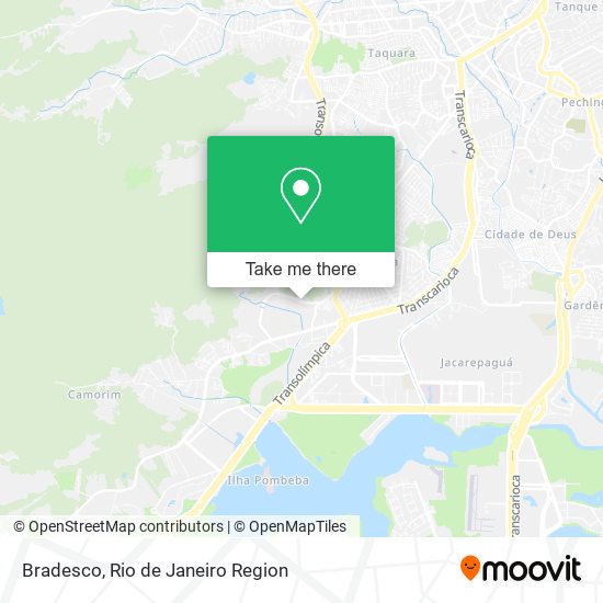 Bradesco map