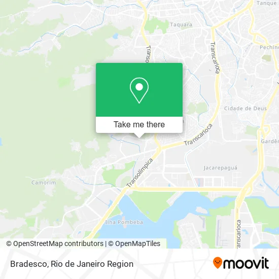 Bradesco map