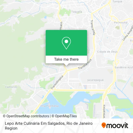Lepo Arte Culinária Em Salgados map