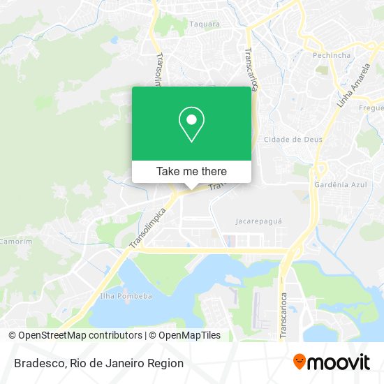 Bradesco map