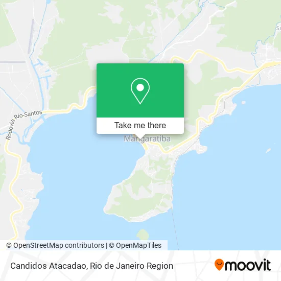 Candidos Atacadao map