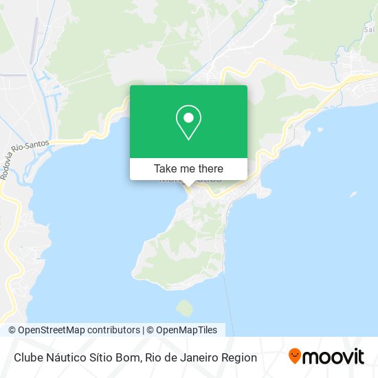 Clube Náutico Sítio Bom map