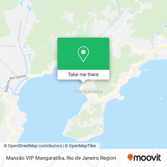 Mansão VIP Mangaratiba map