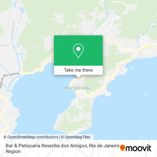 Bar & Petiscaria Resenha dos Amigos map