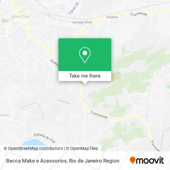 Becca Make e Acessorios map