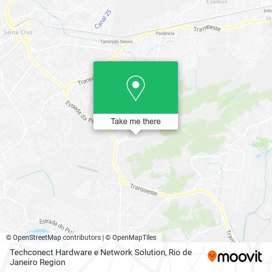 Techconect Hardware e Network Solution map