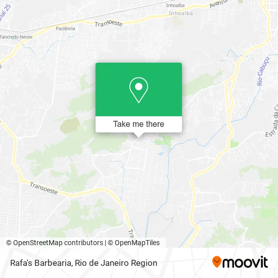 Rafa's Barbearia map