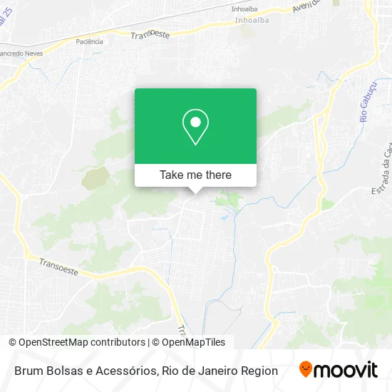 Brum Bolsas e Acessórios map