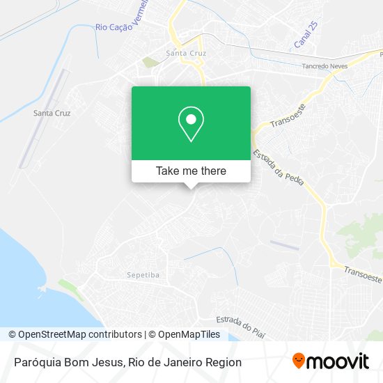 Paróquia Bom Jesus map