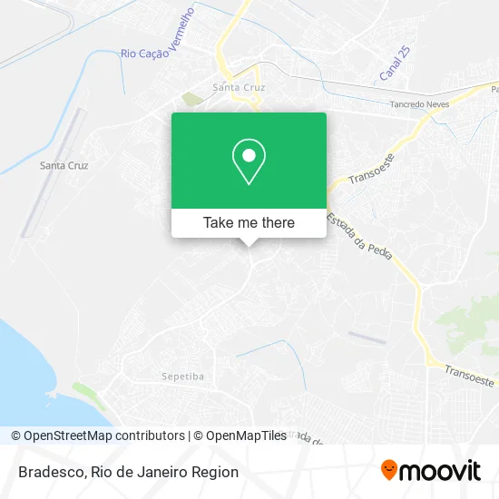 Bradesco map