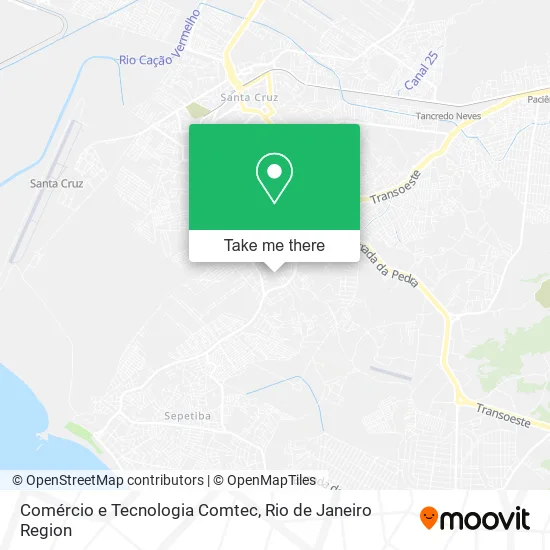 Comércio e Tecnologia Comtec map