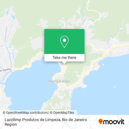 Lazzilimp Produtos de Limpeza map