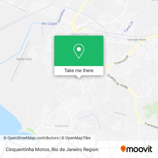 Cinquentinha Motos map