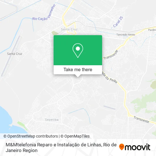 M&Mtelefonia Reparo e Instalação de Linhas map