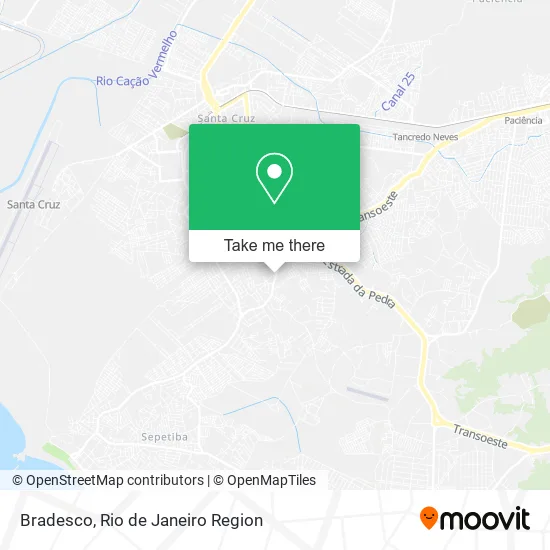 Bradesco map