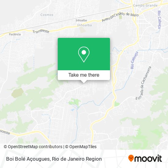Boi Bolé Açougues map