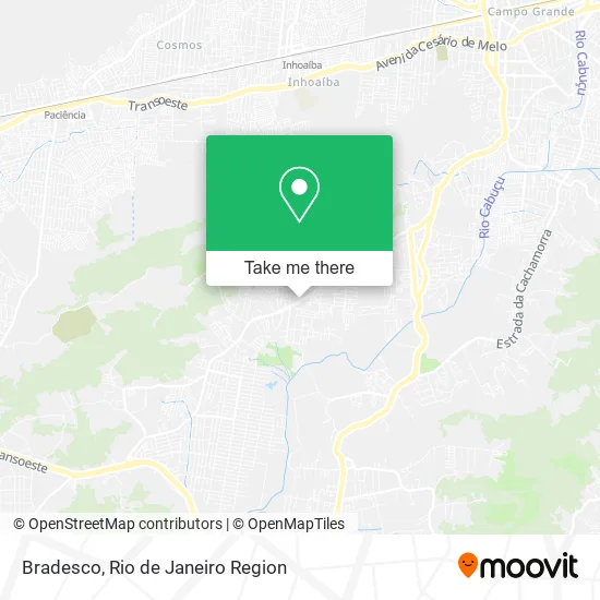 Bradesco map